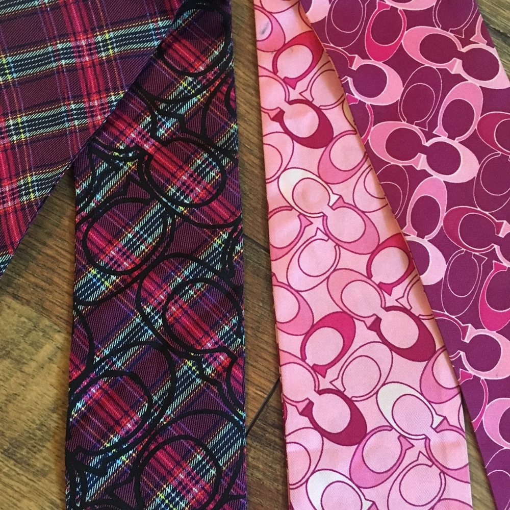 COACH purse/hair/neck scarves!